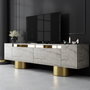 Hanah Home Bohem - Travertino, Gold
